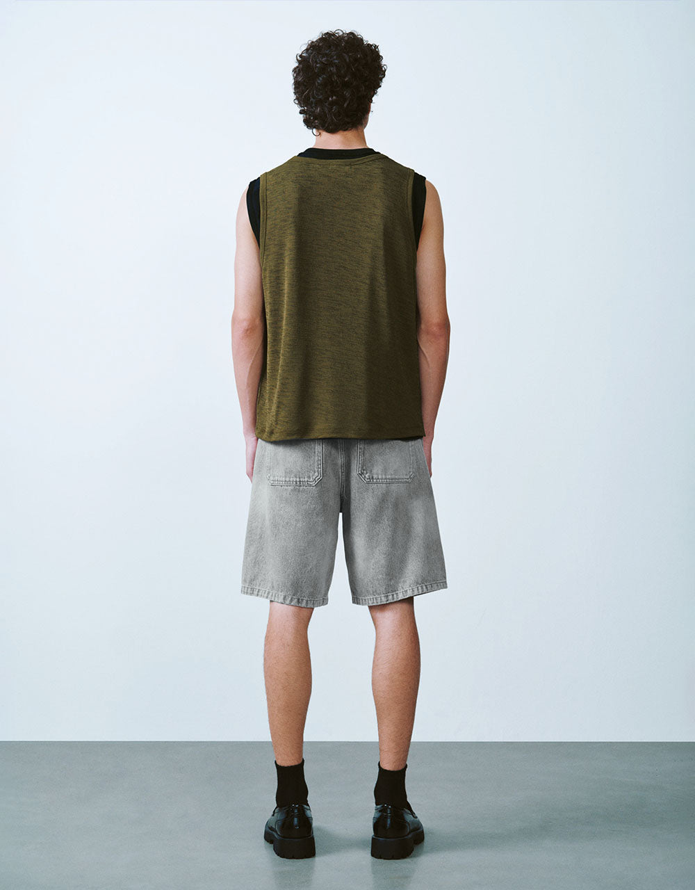 Crew Neck Loose Tank Top