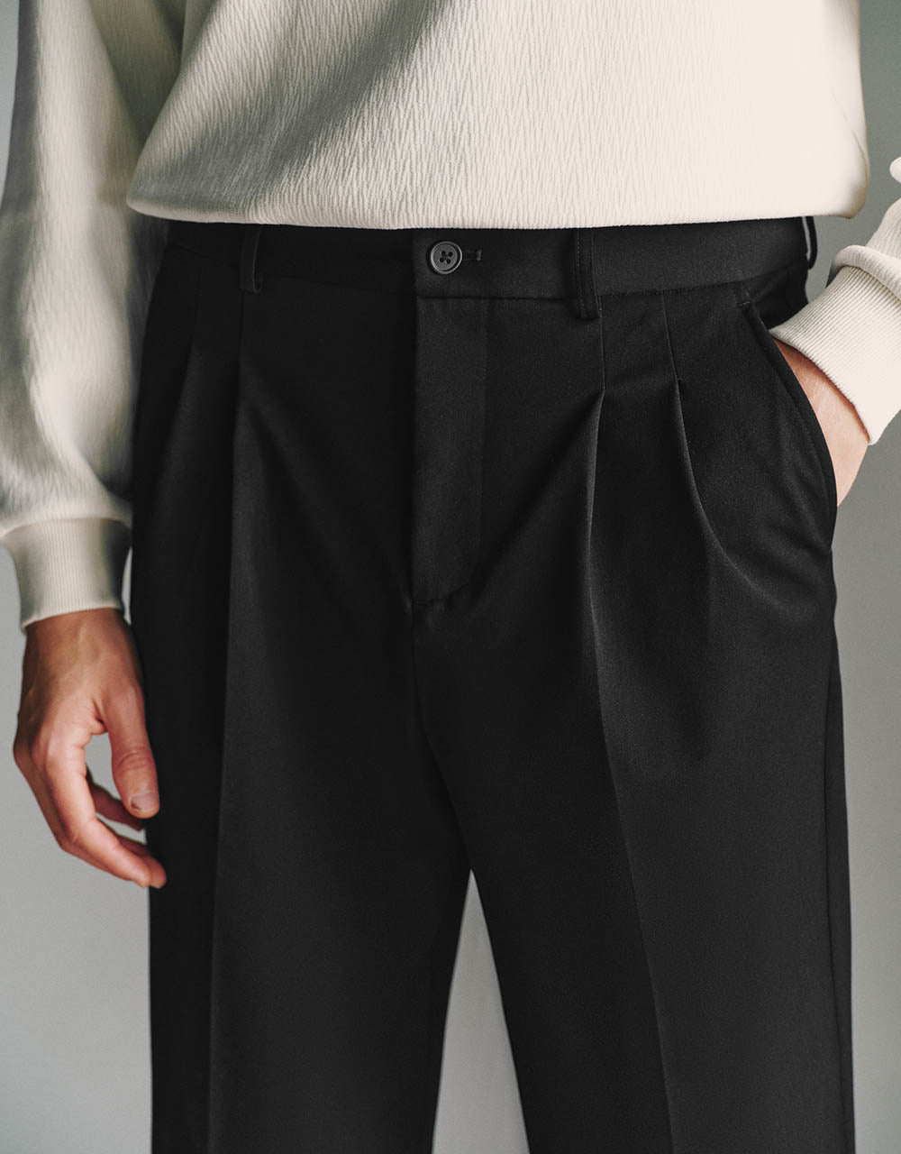 Knitted  Straight Pants