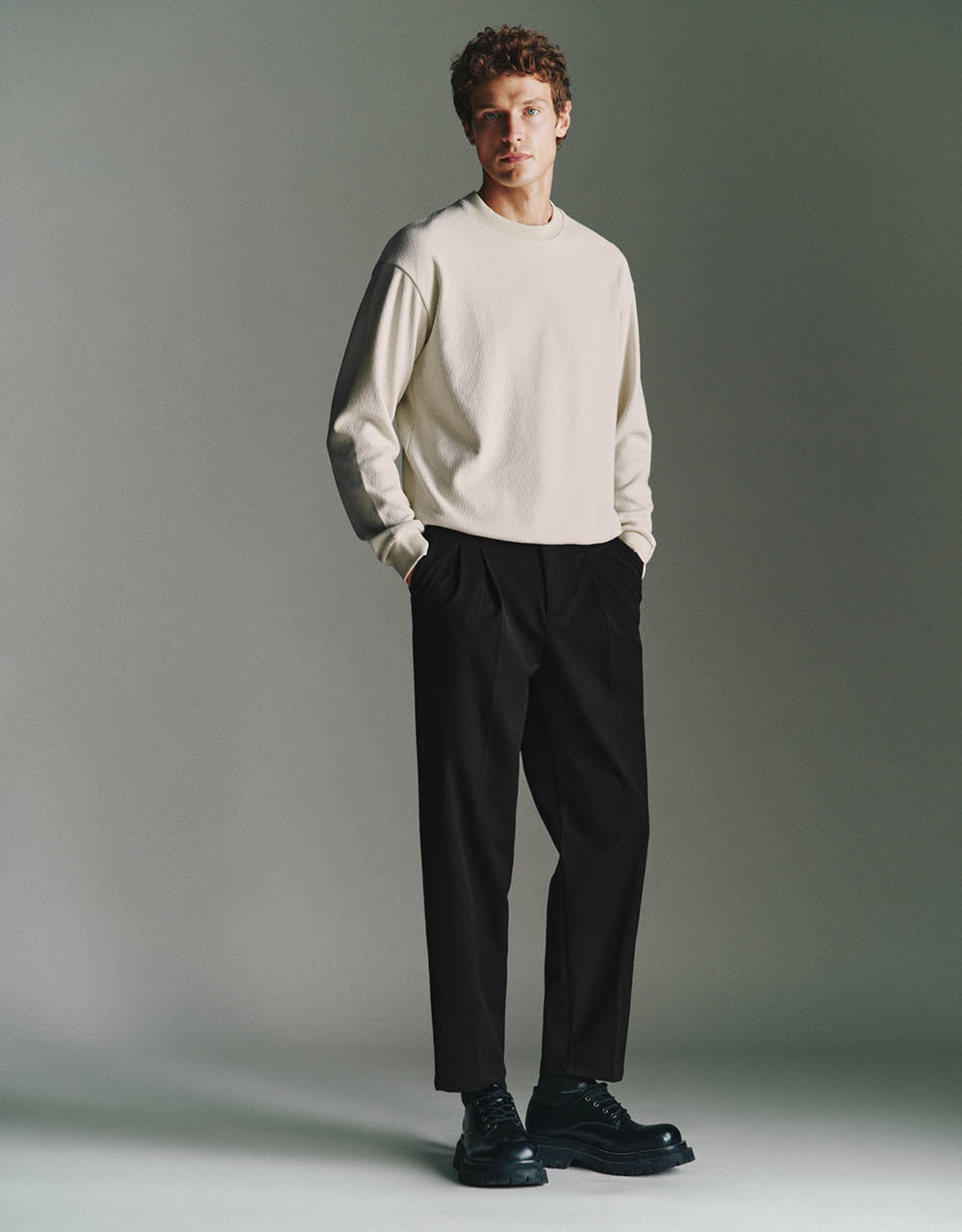 Knitted  Straight Pants