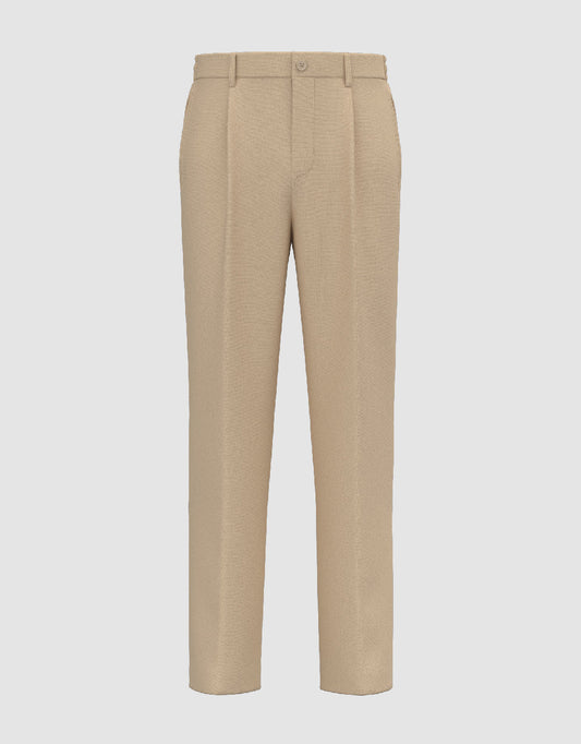 Tailored Wide-Leg Pants