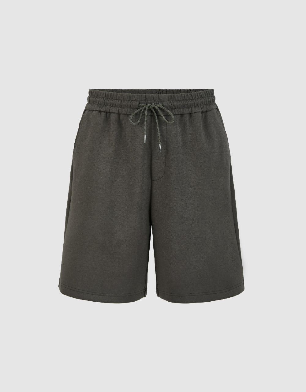 Drawstring Waist Loose Shorts