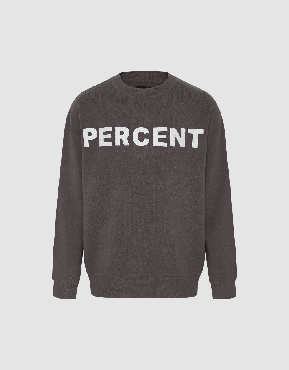 Letter Printed Knitted T-Shirt