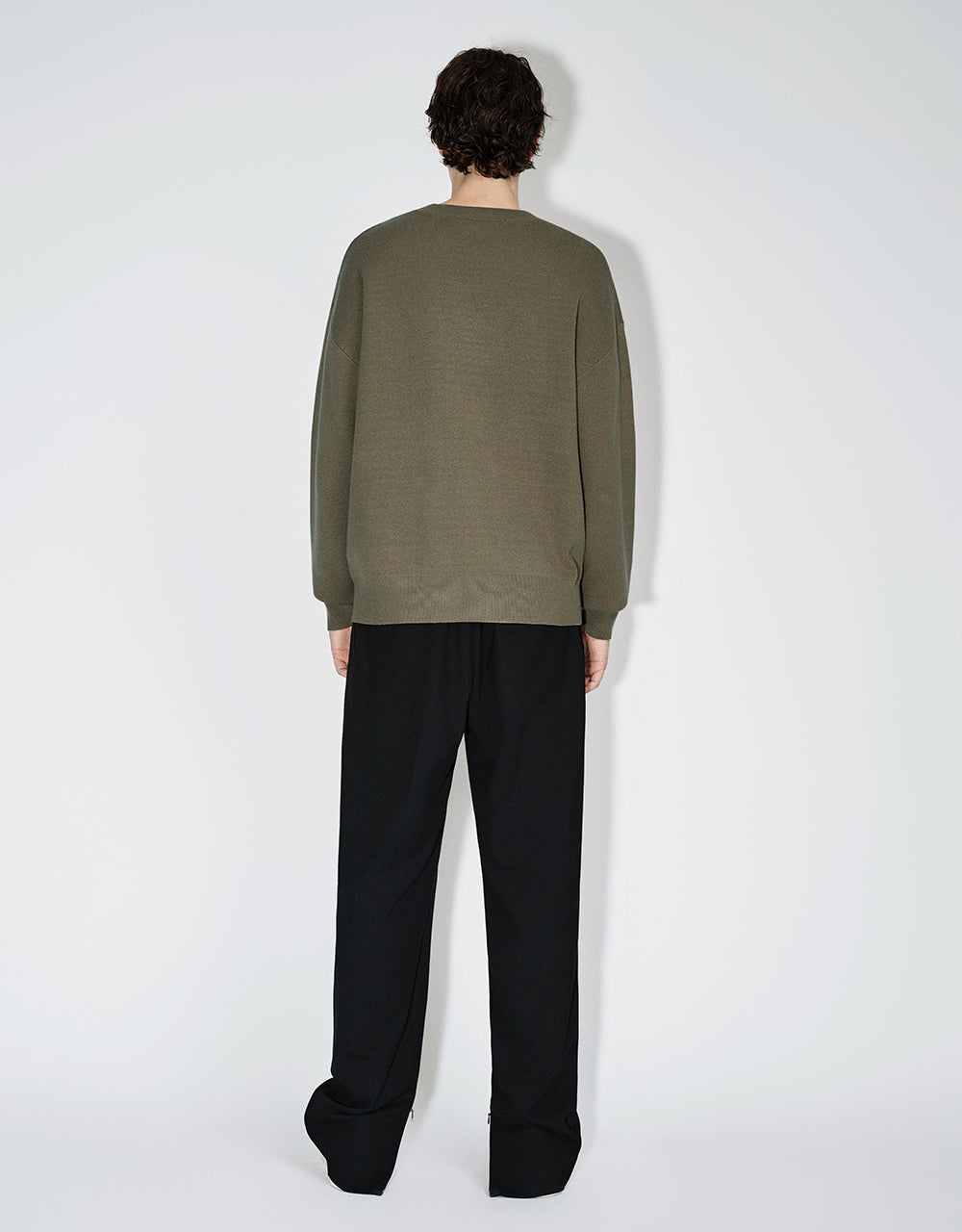 Letter Printed Knitted T-Shirt