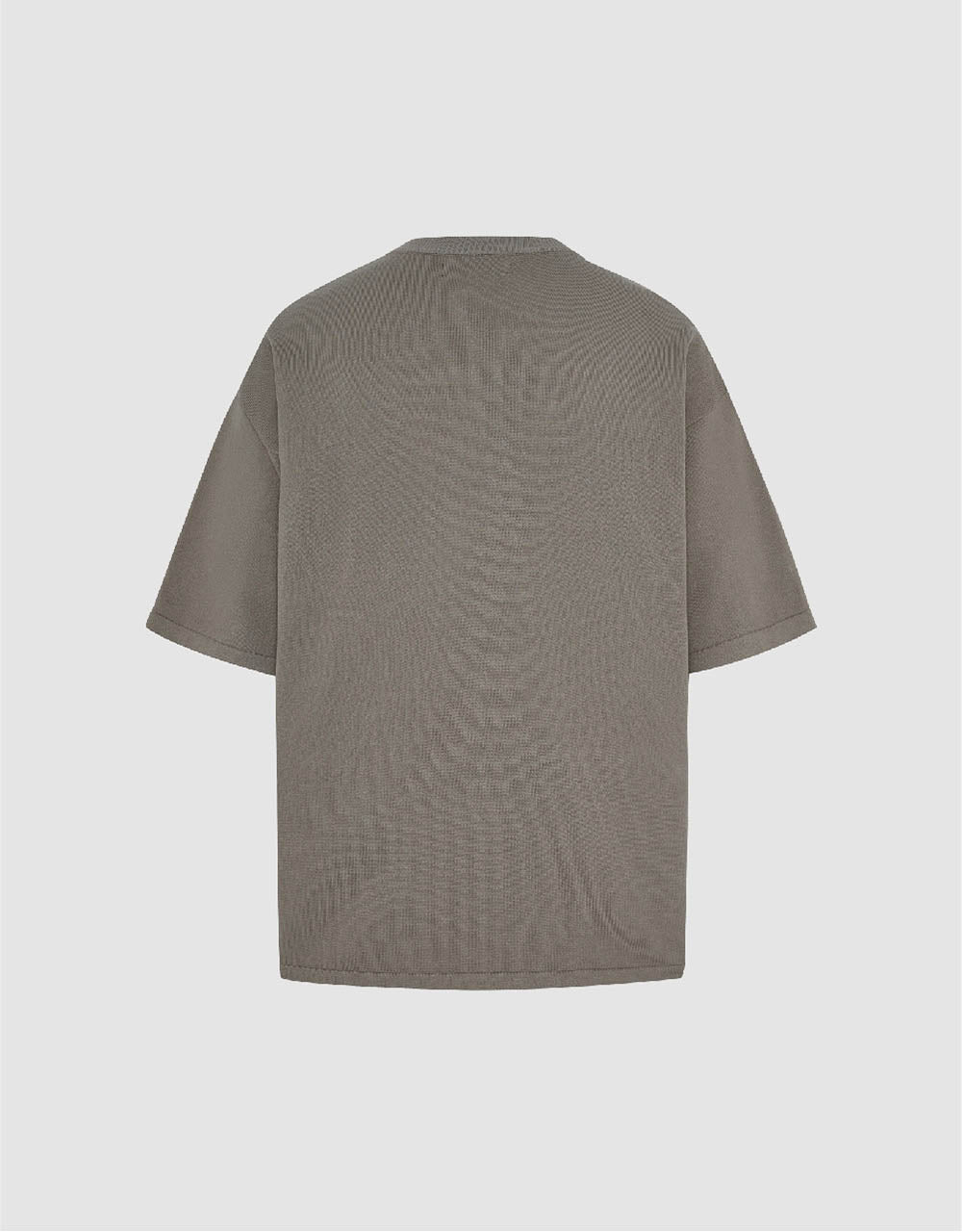 Crew Neck Knitted T-Shirt