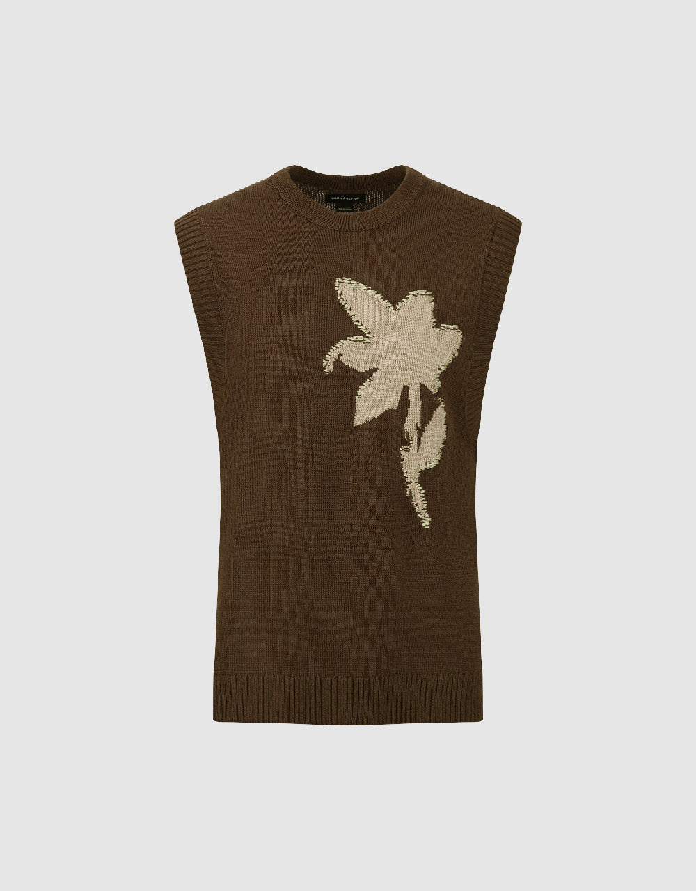 Crew Neck Knitted Tank Top