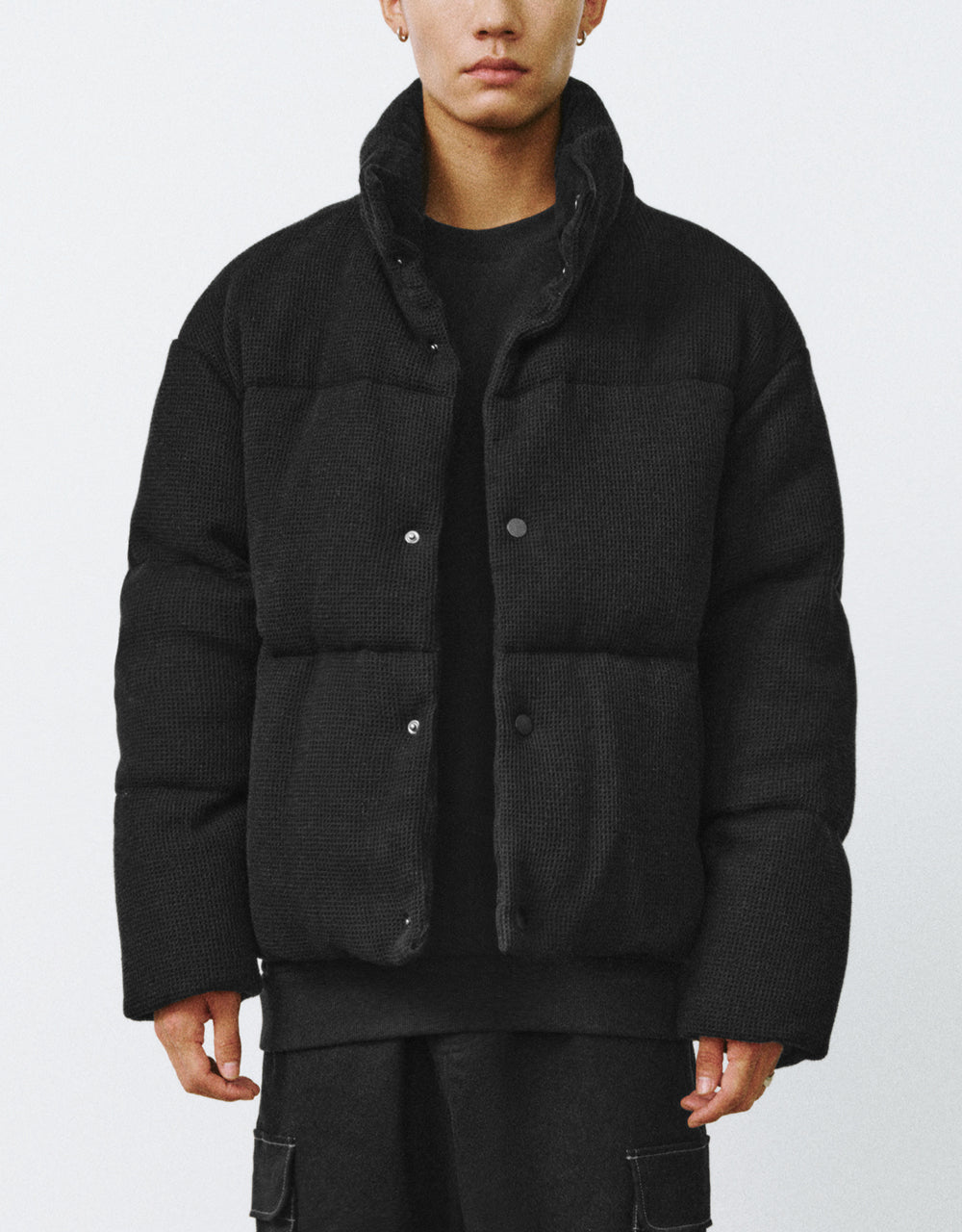 Stand Collar Straight Down Jacket