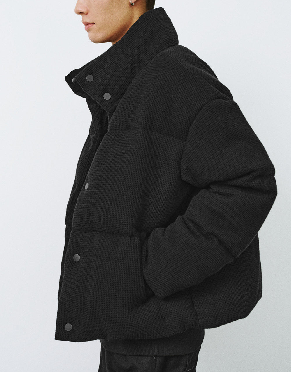 Stand Collar Straight Down Jacket