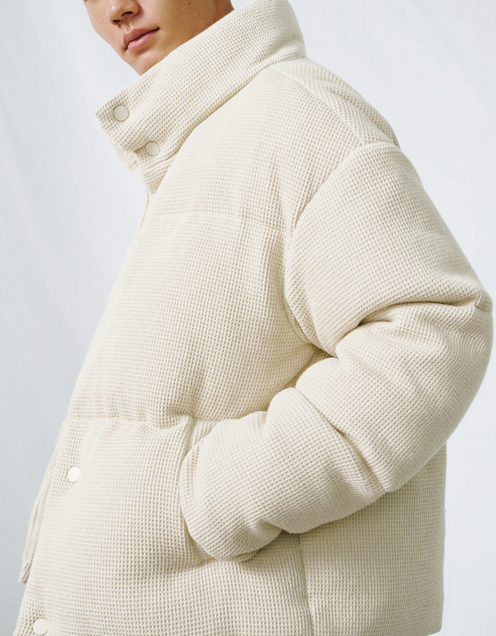 Stand Collar Straight Down Jacket