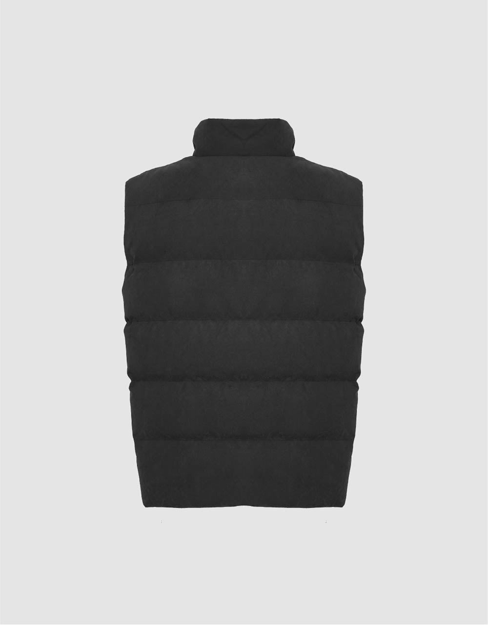 Stand Collar Puffer Waistcoat