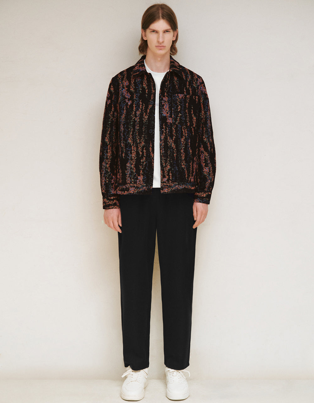 Straight Printed Jacket