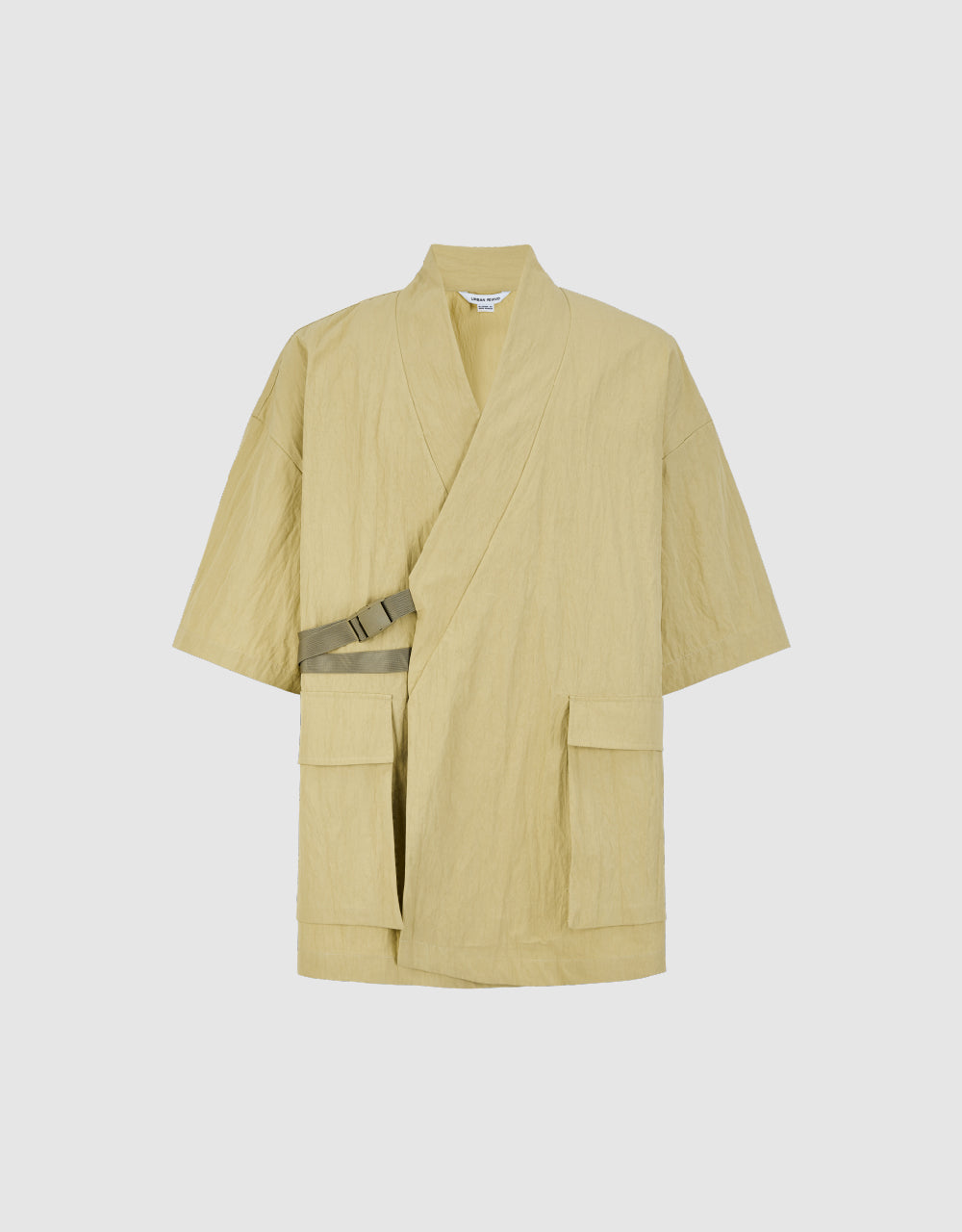 Kimono Lapel Straight Jacket