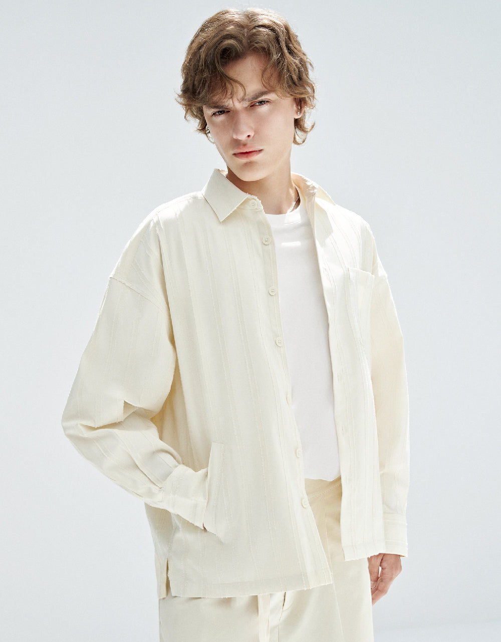 Textured Straight Jacket