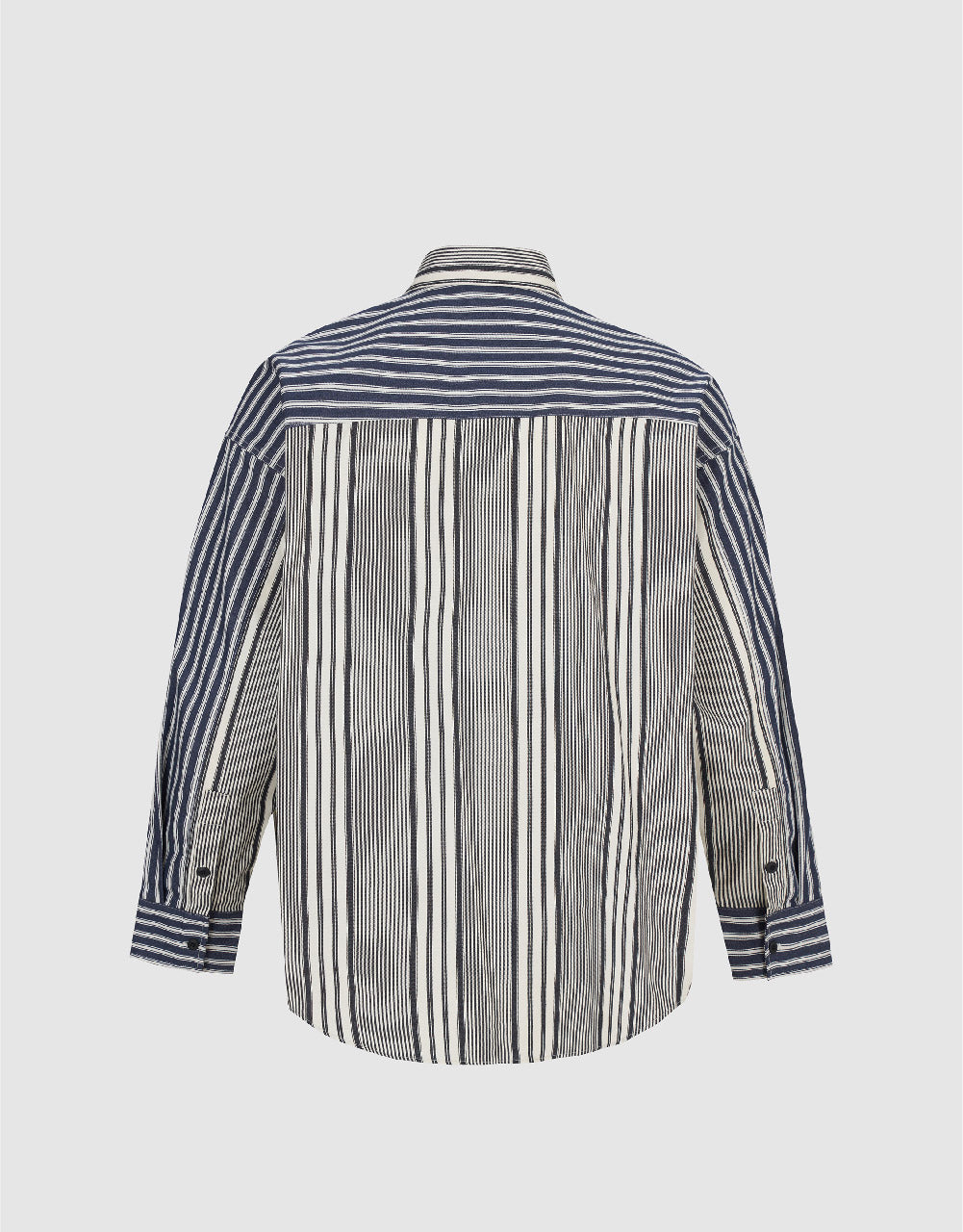 Dolman Sleeve Striped Loose Shirt