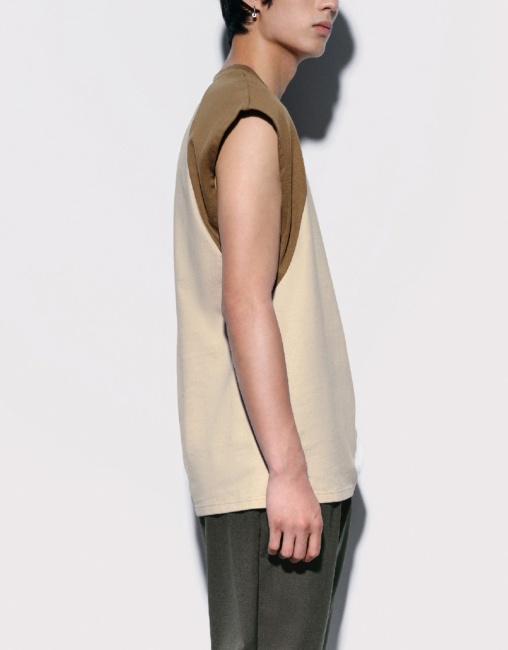 Crew Neck Loose Tank Top