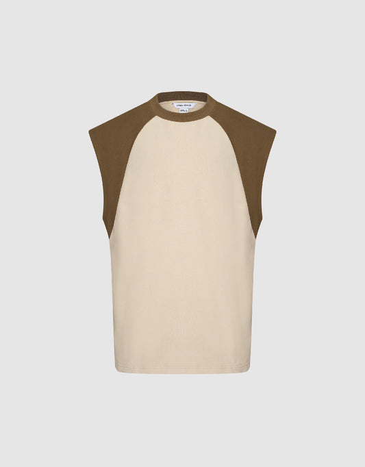 Crew Neck Loose Tank Top