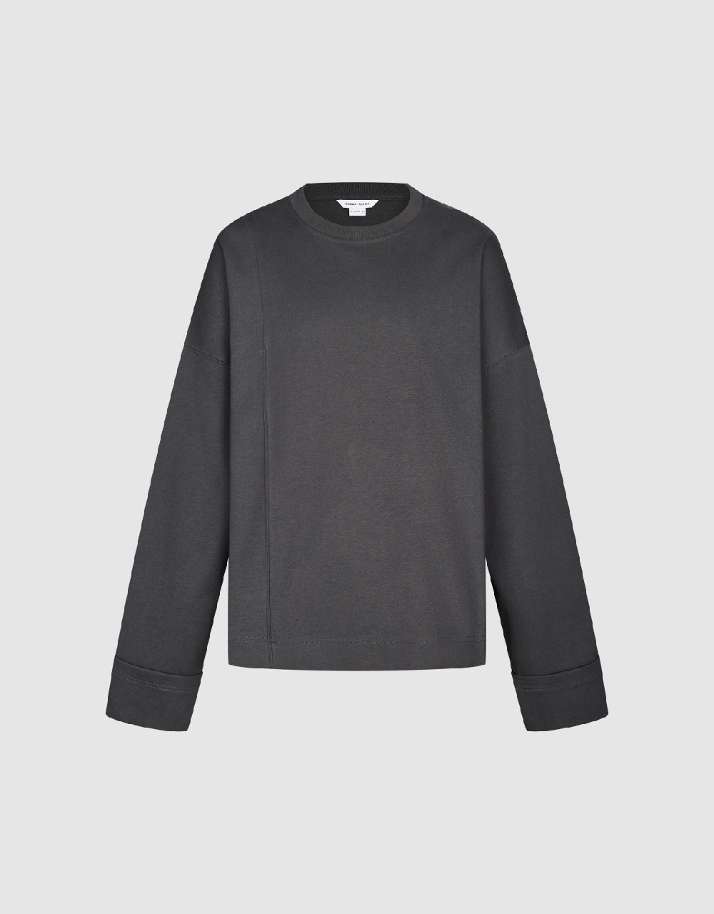 Drop Shoulder Sleeve Crew Neck Sweatshirt