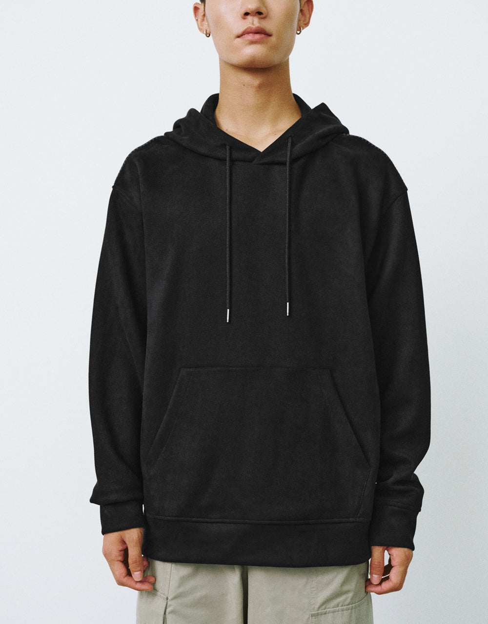 Hooded Crew Neck Sweatshirt