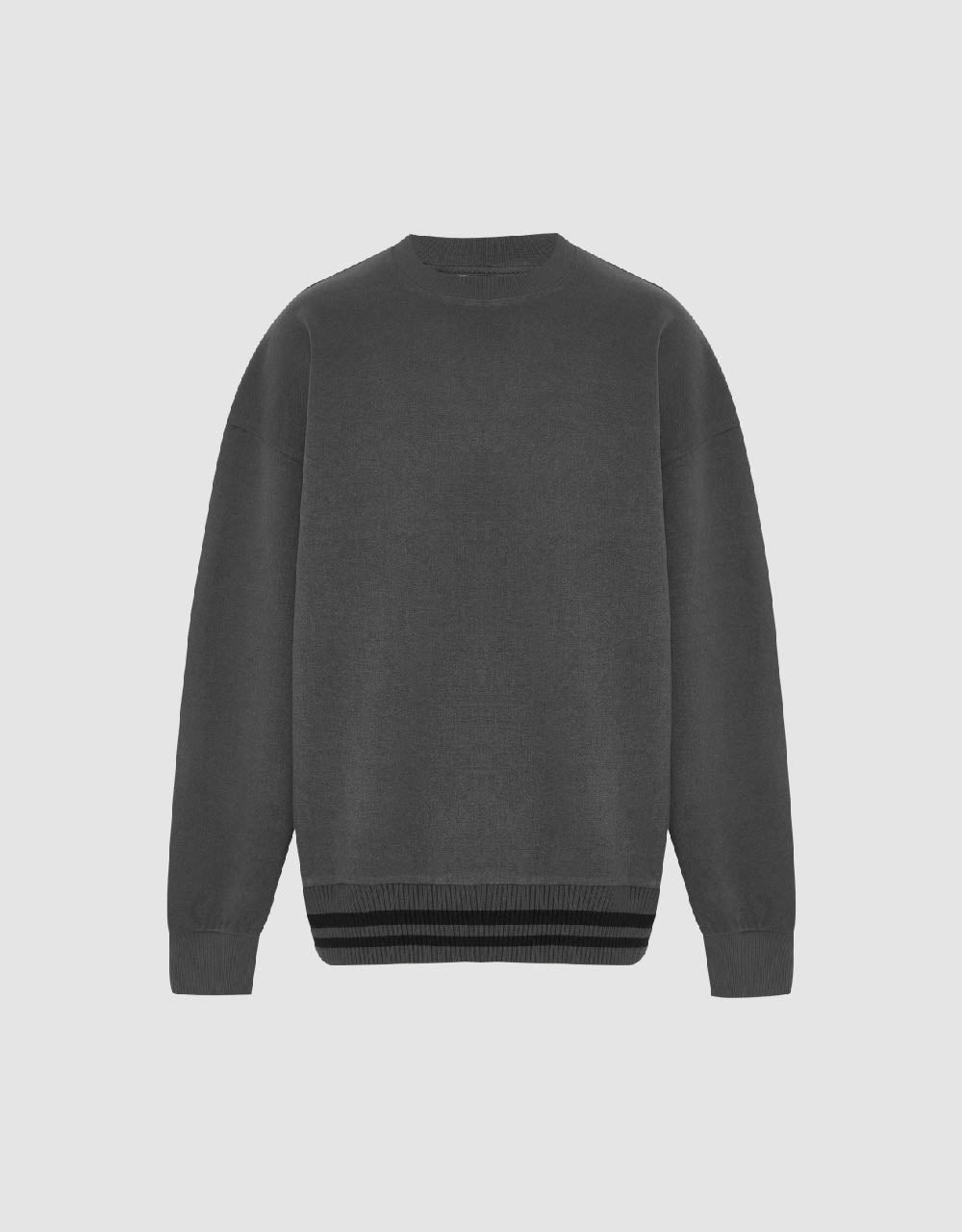 Two Toned Crew Neck Sweatshirt