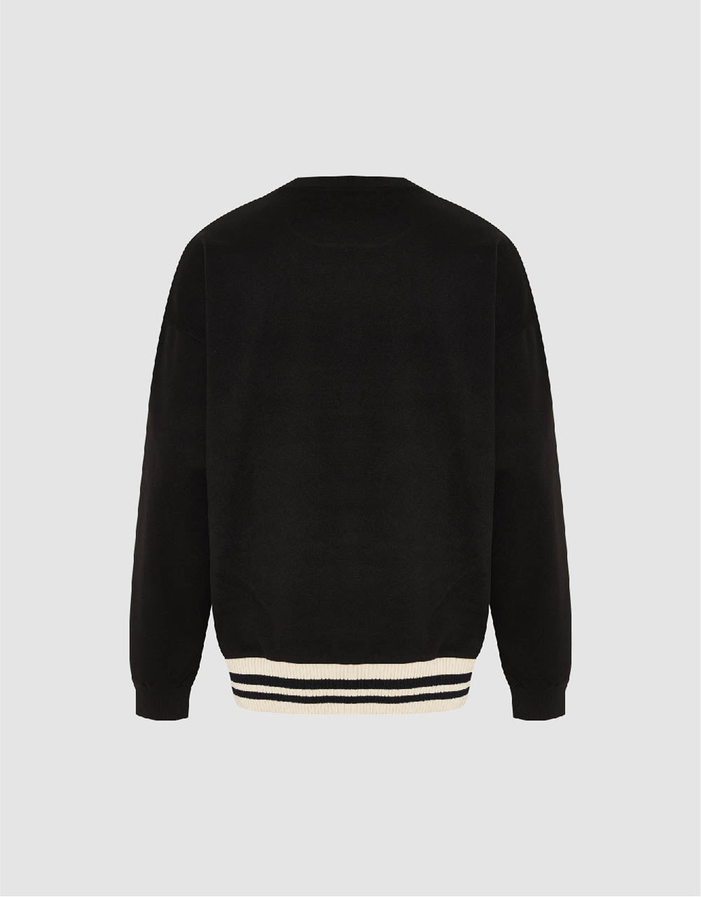 Two Toned Crew Neck Sweatshirt