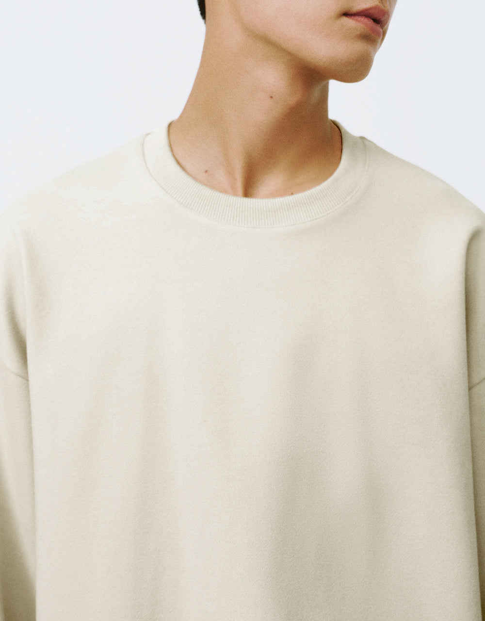 Two Toned Crew Neck Sweatshirt