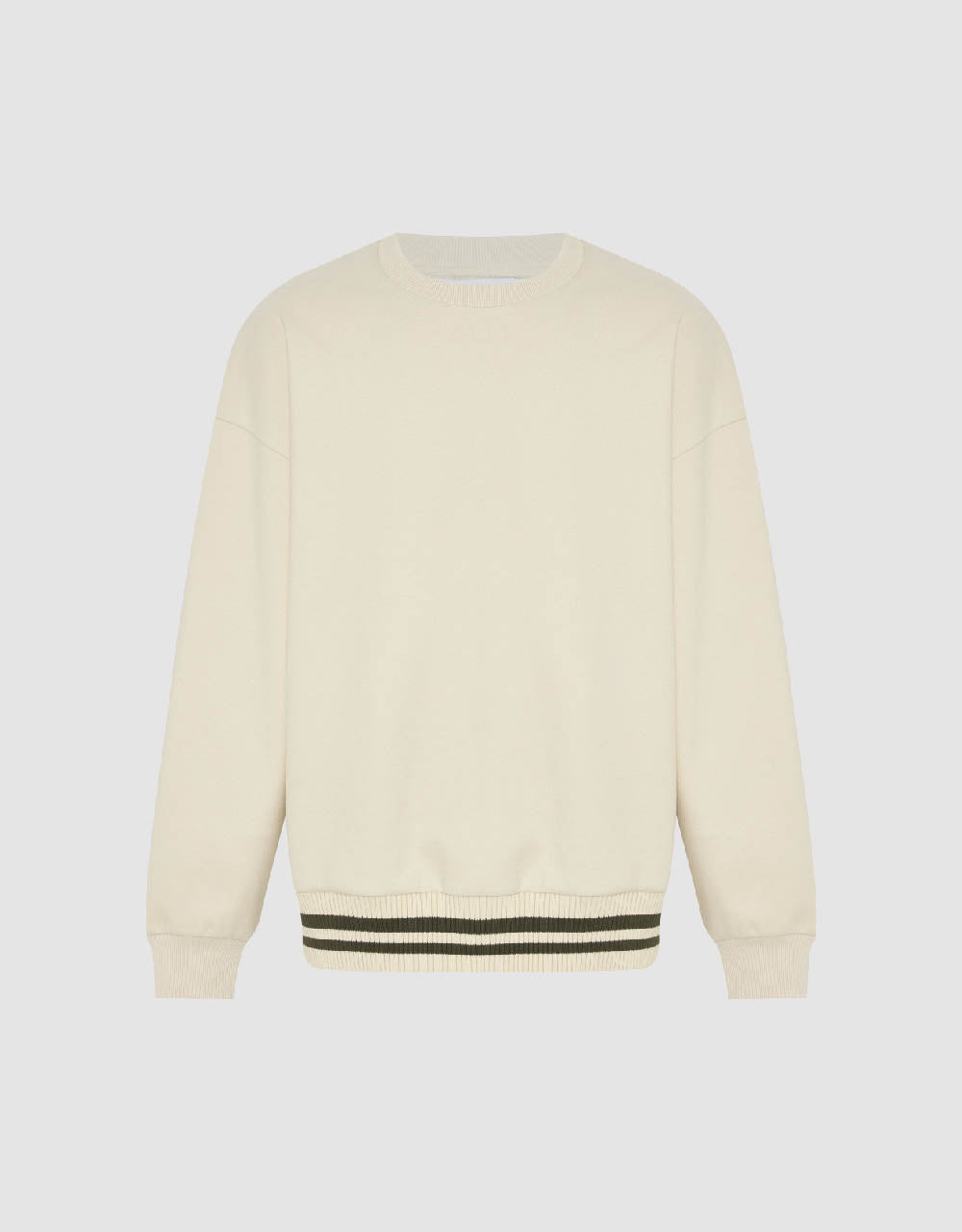 Two Toned Crew Neck Sweatshirt