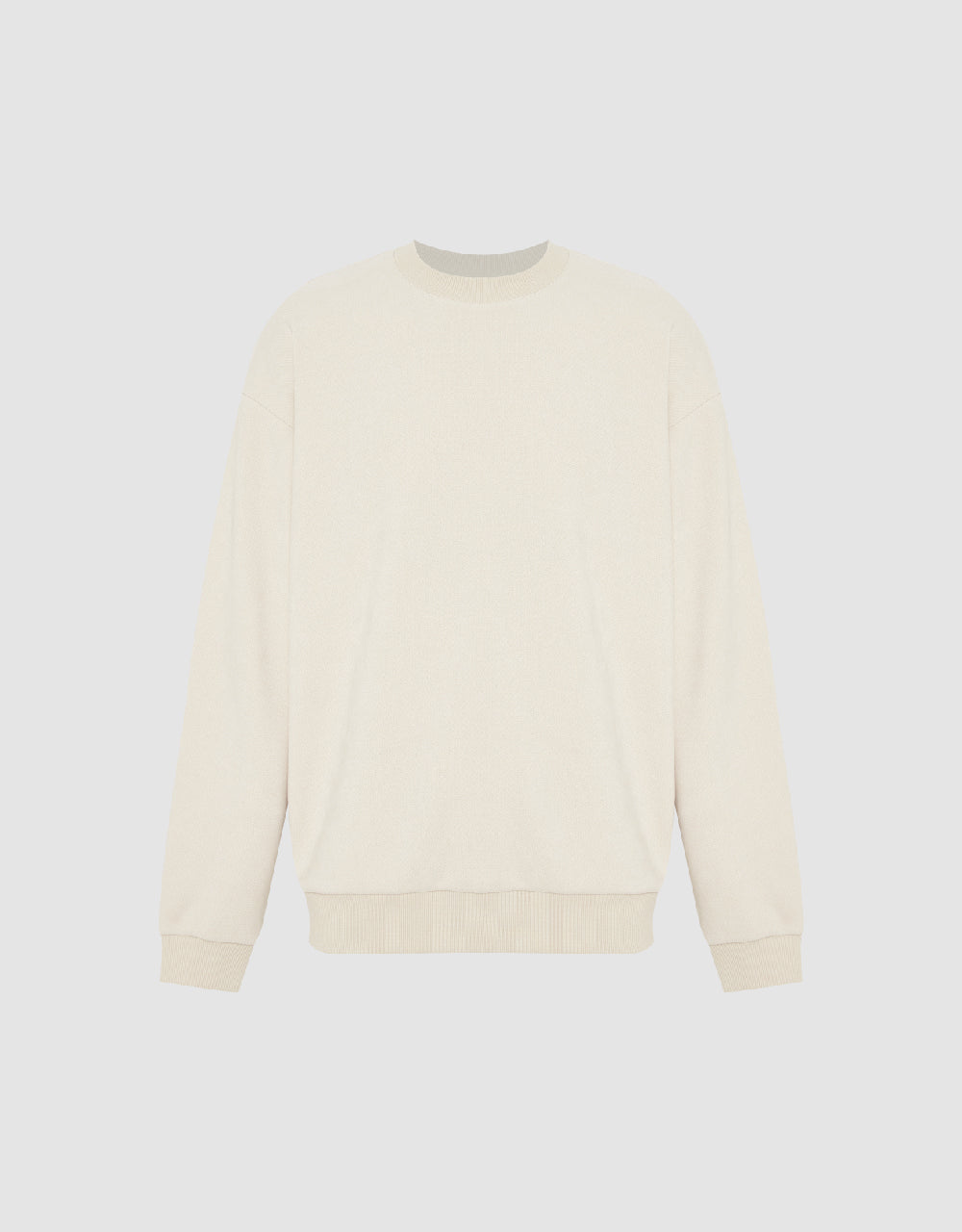 Crew Neck Loose Sweatshirt