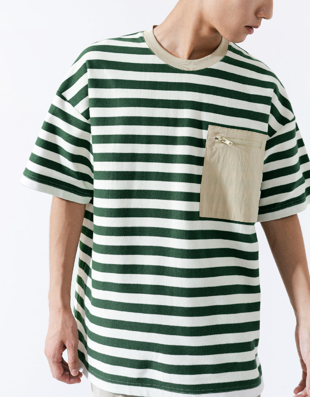 Striped Straight T-Shirt