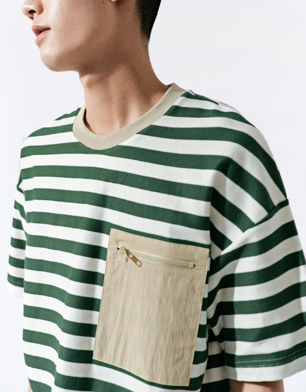 Striped Straight T-Shirt