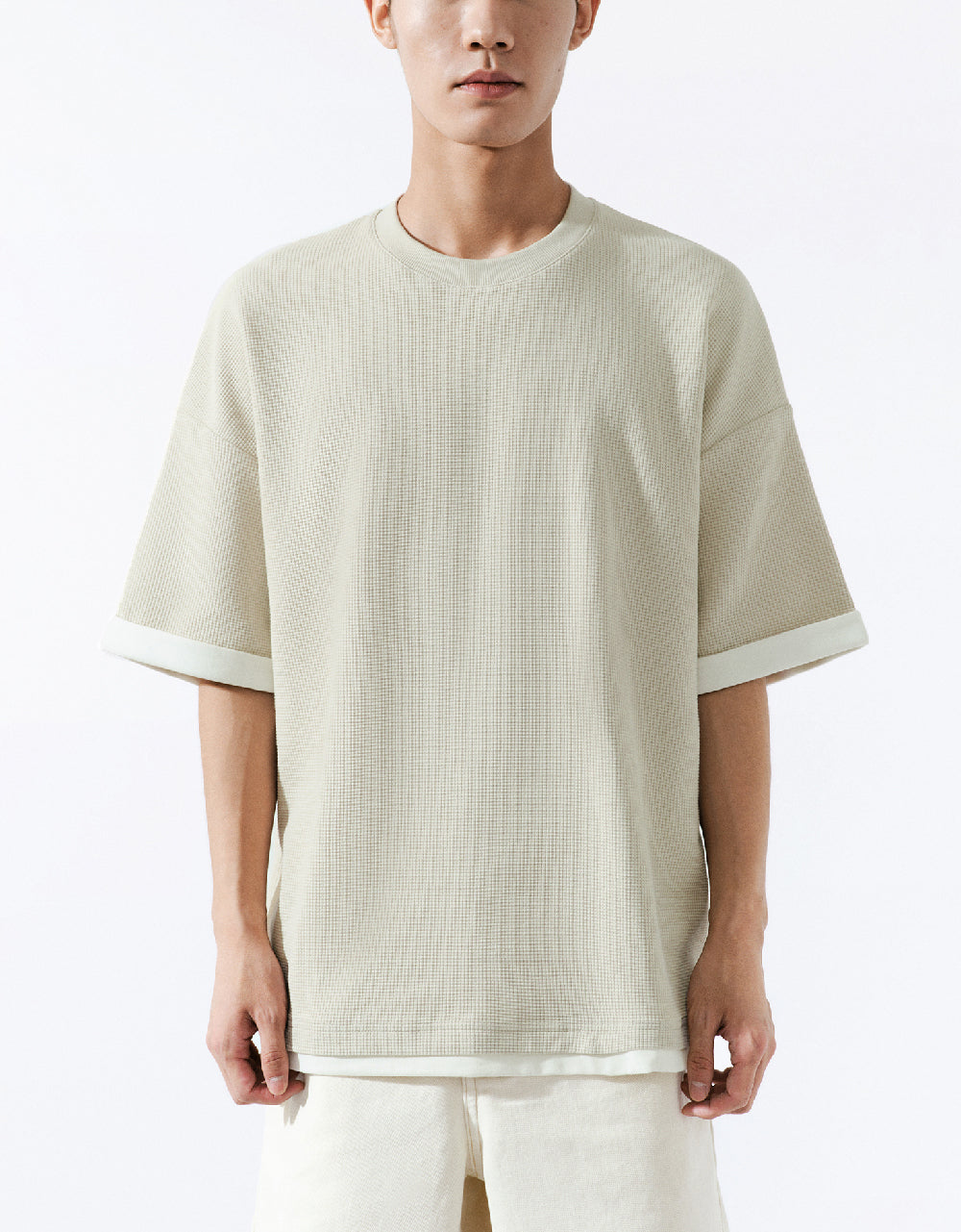 Crew Neck Straight T-Shirt