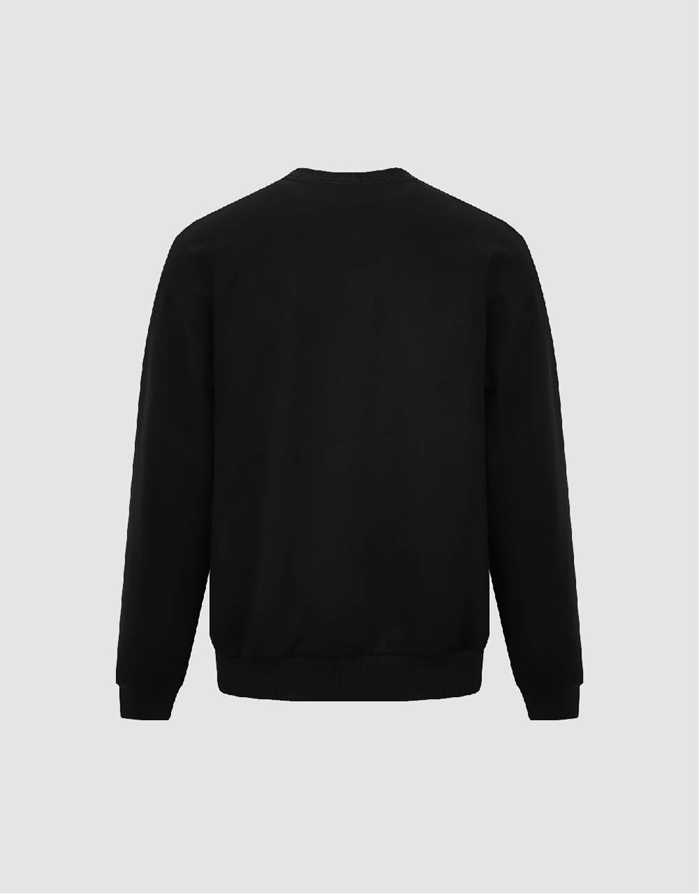 Crew Neck Sweatshirt With Zipped Pocket