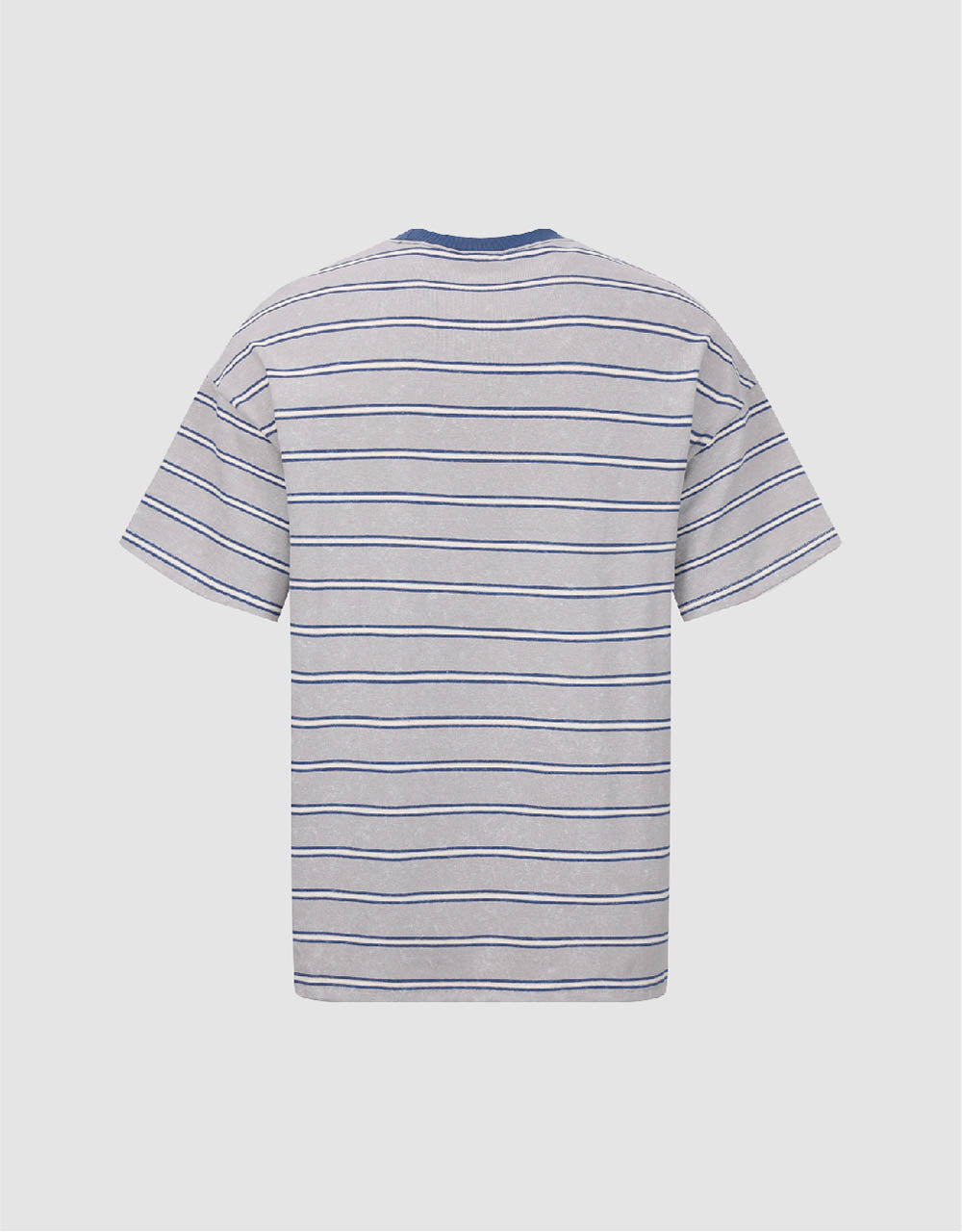 Striped Crew Neck Loose T-Shirt