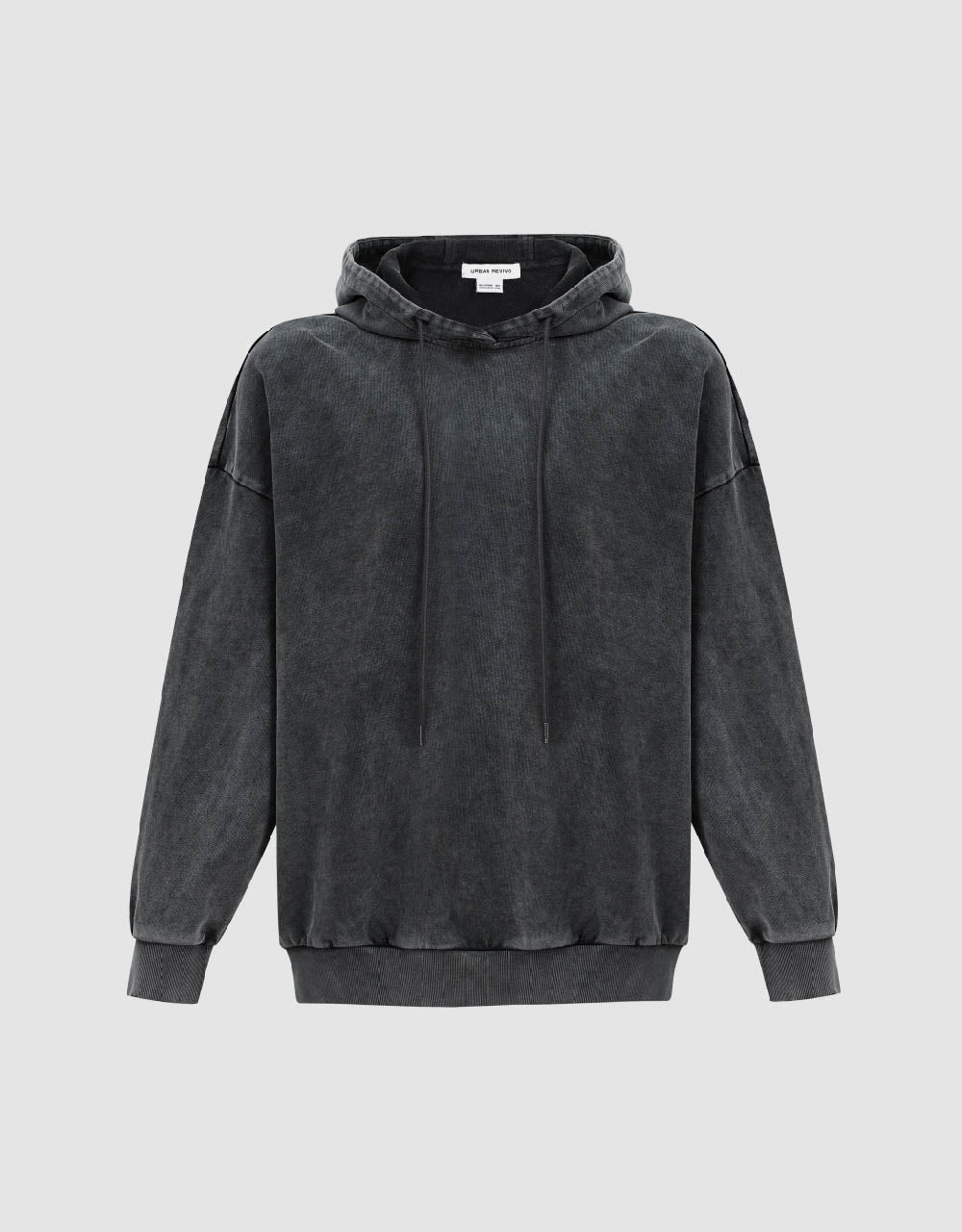 Straight Hooded Sweatshirt