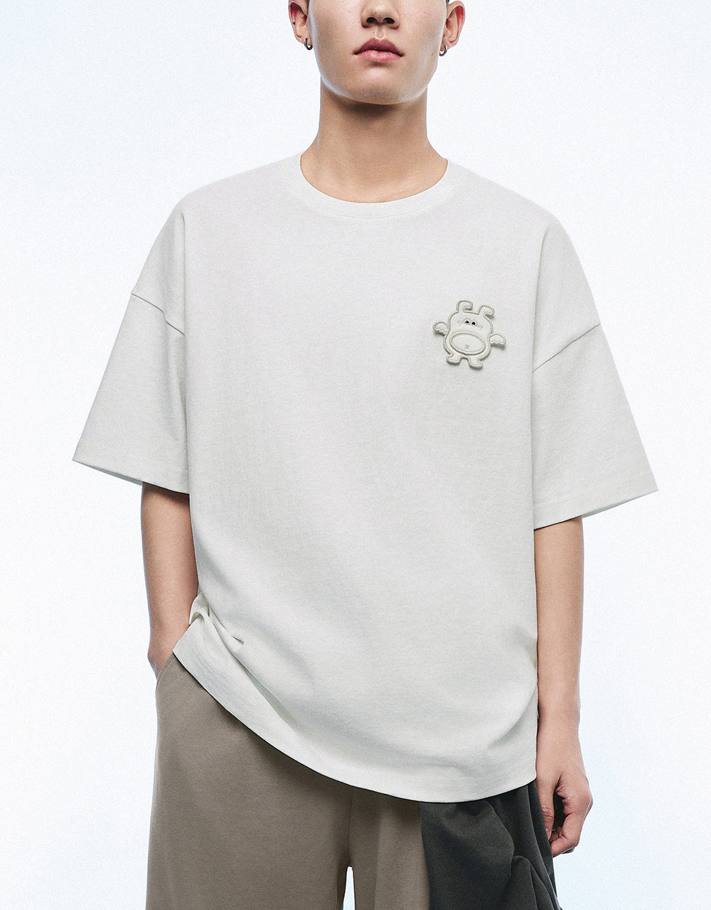 Printed Crew Neck T-Shirt