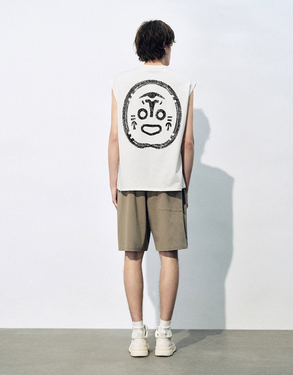 Crew Neck Loose Tank Top