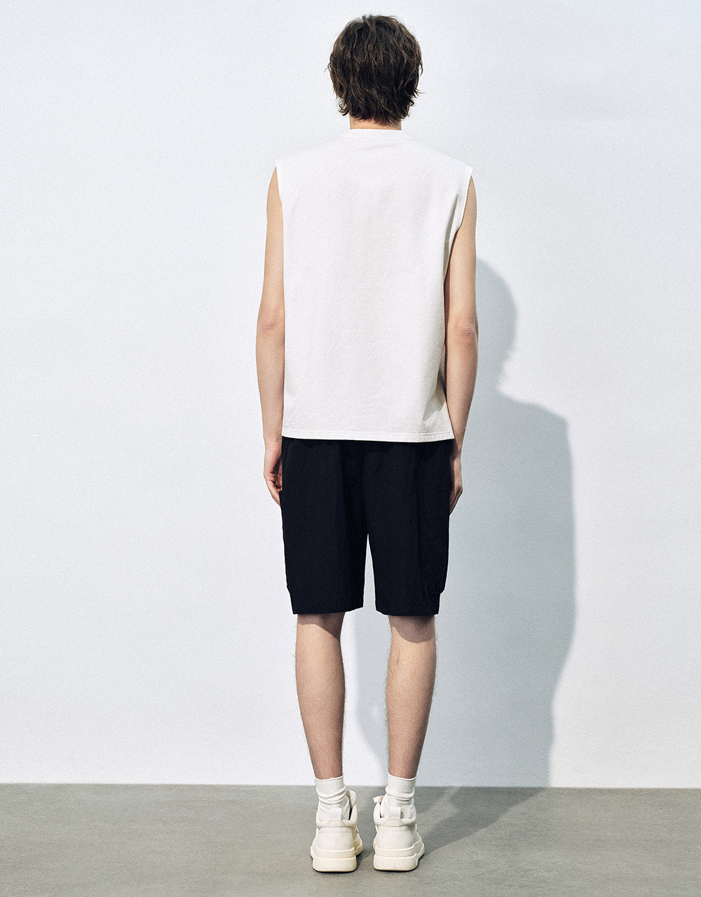 Crew Neck Loose Tank Top