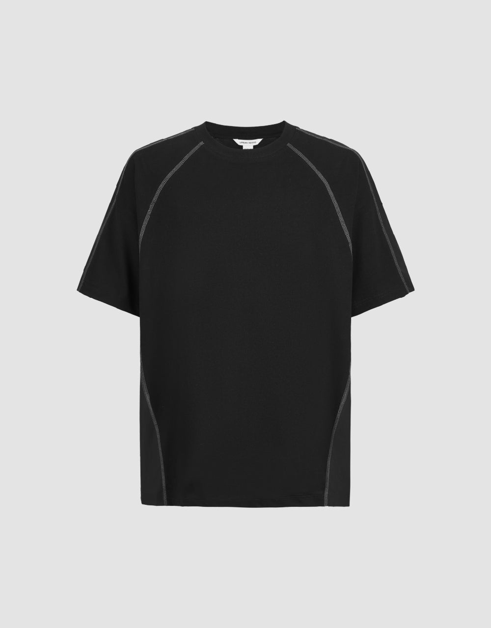 Crew Neck Straight T-Shirt