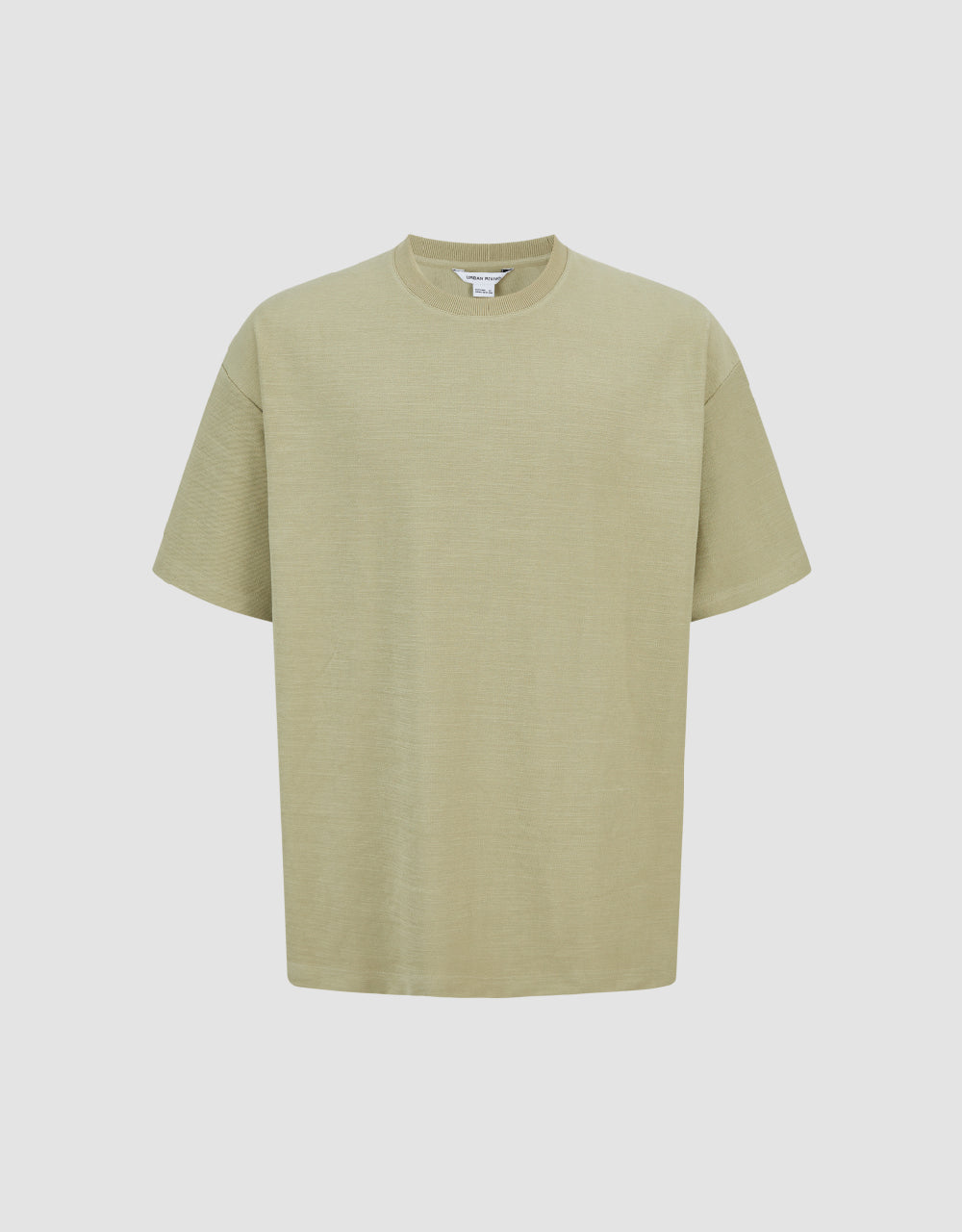 Crew Neck Straight T-Shirt