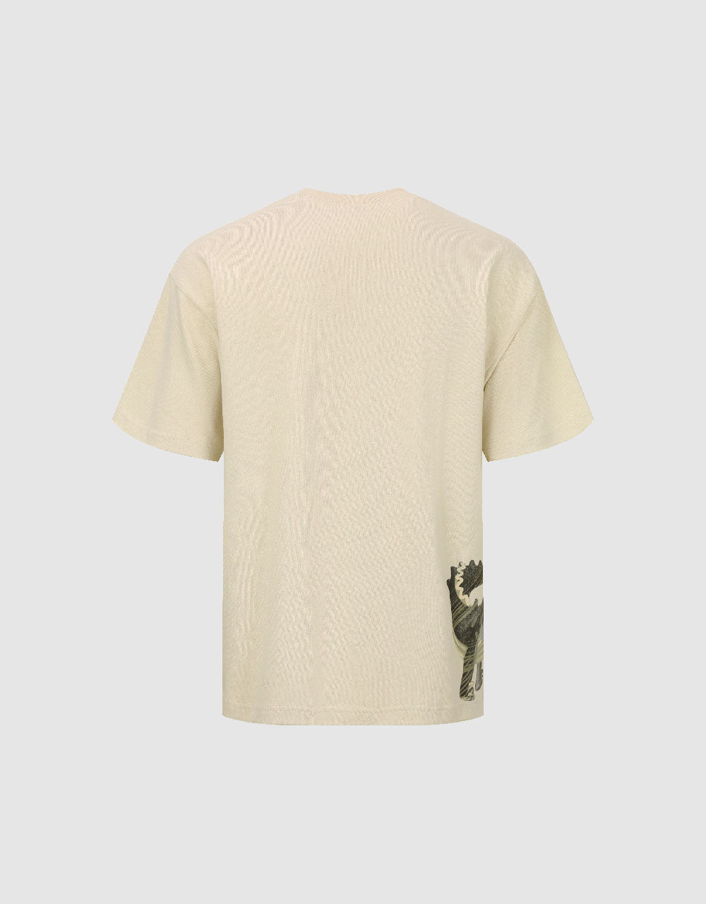 Printed Crew Neck Loose T-Shirt