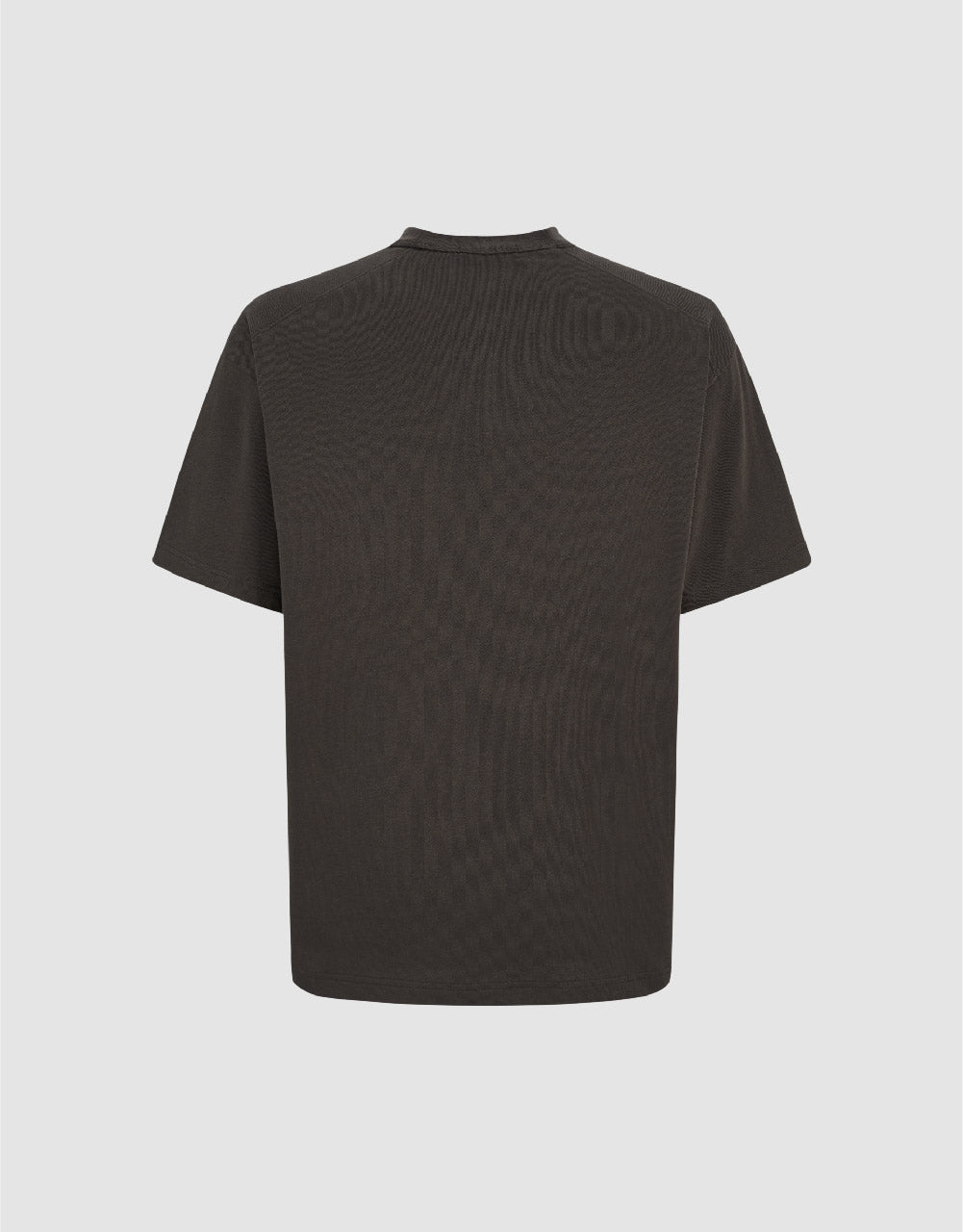 Embossed Crew Neck Loose T-Shirt