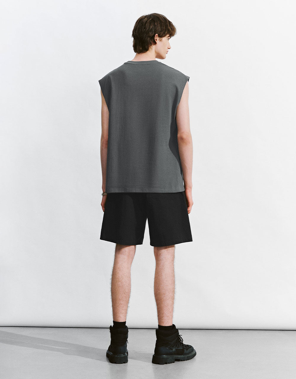 Crew Neck Loose Tank Top