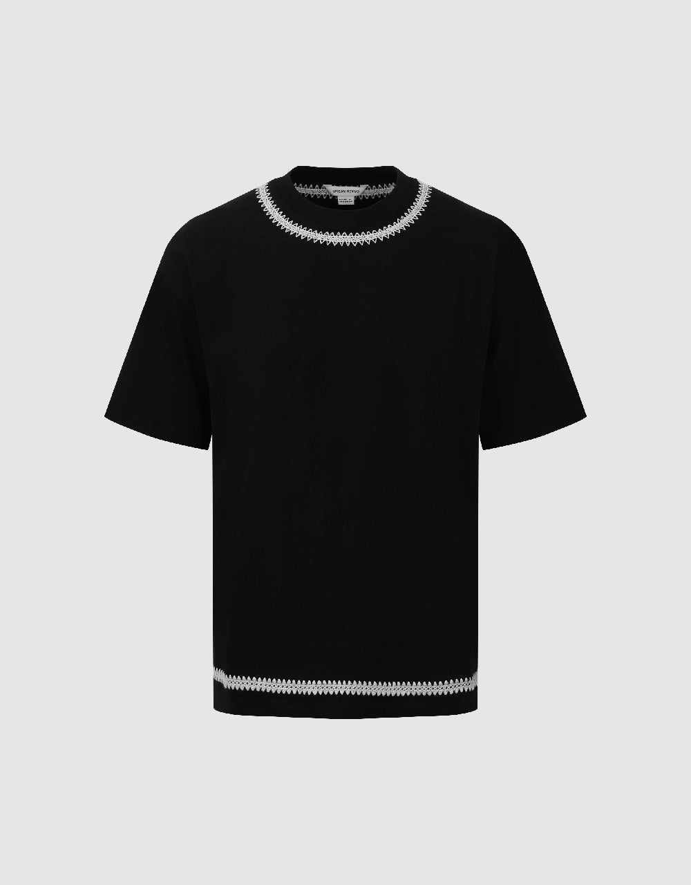 Crew Neck Straight T-Shirt