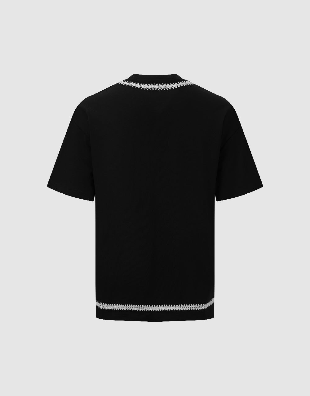 Crew Neck Straight T-Shirt