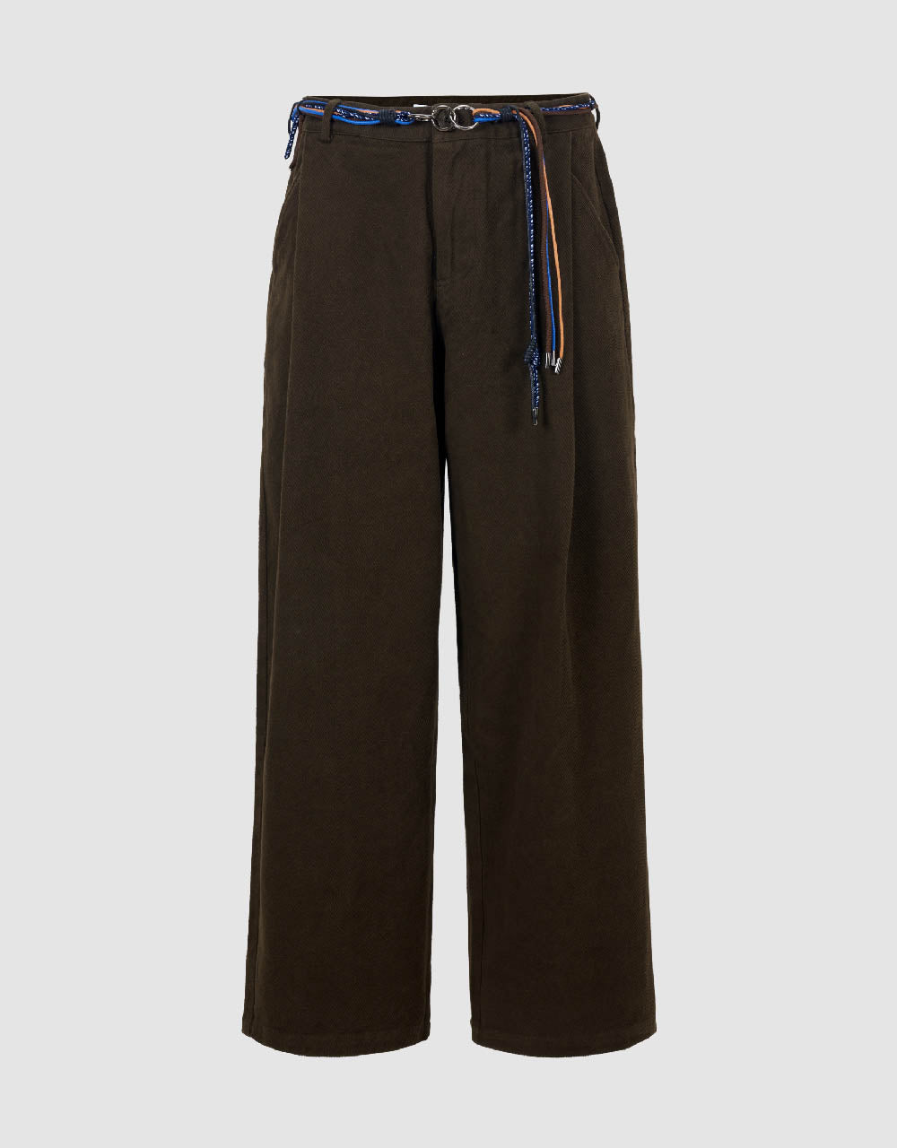 Wide-Leg Pants With Rope