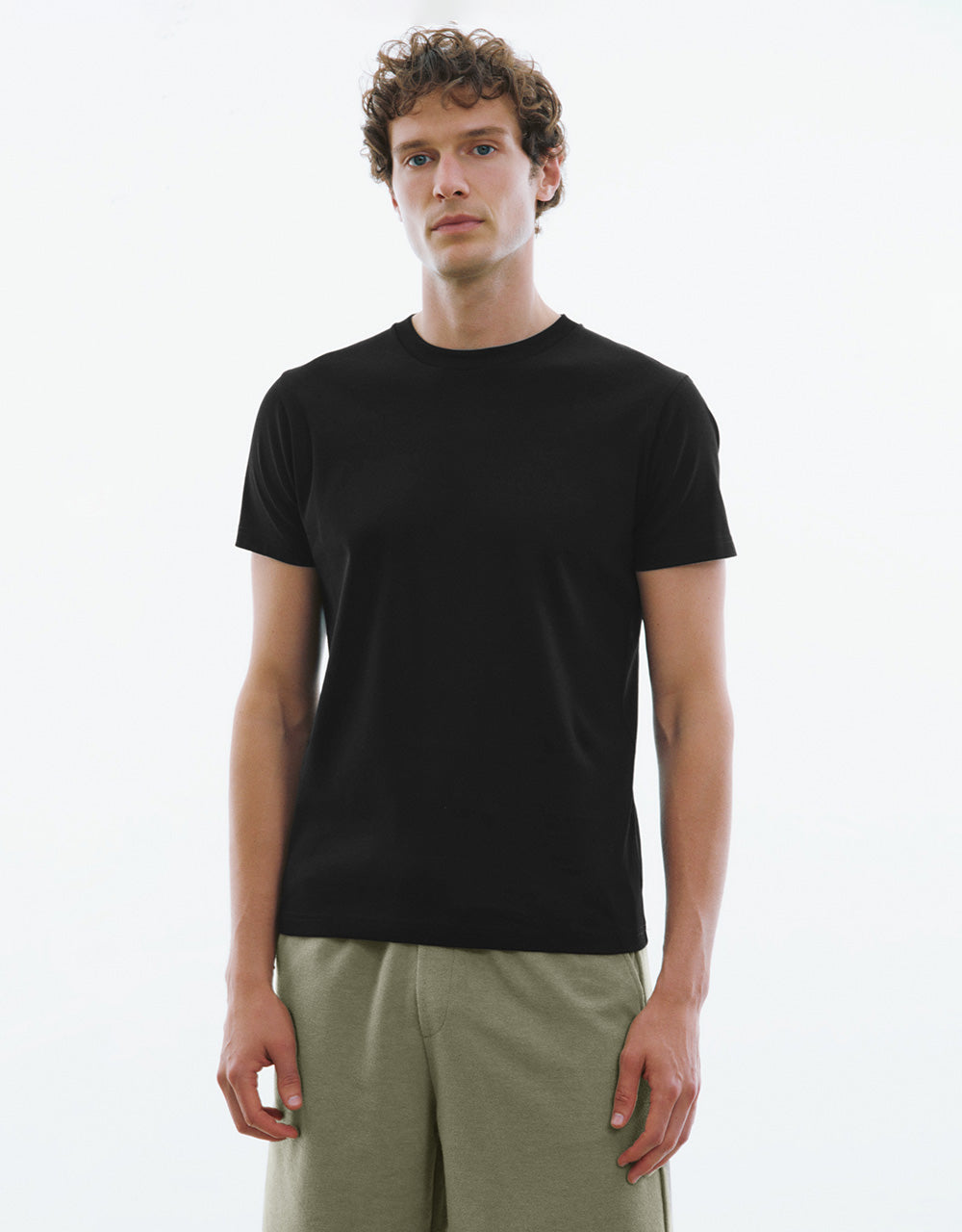 Crew Neck Straight T-Shirt