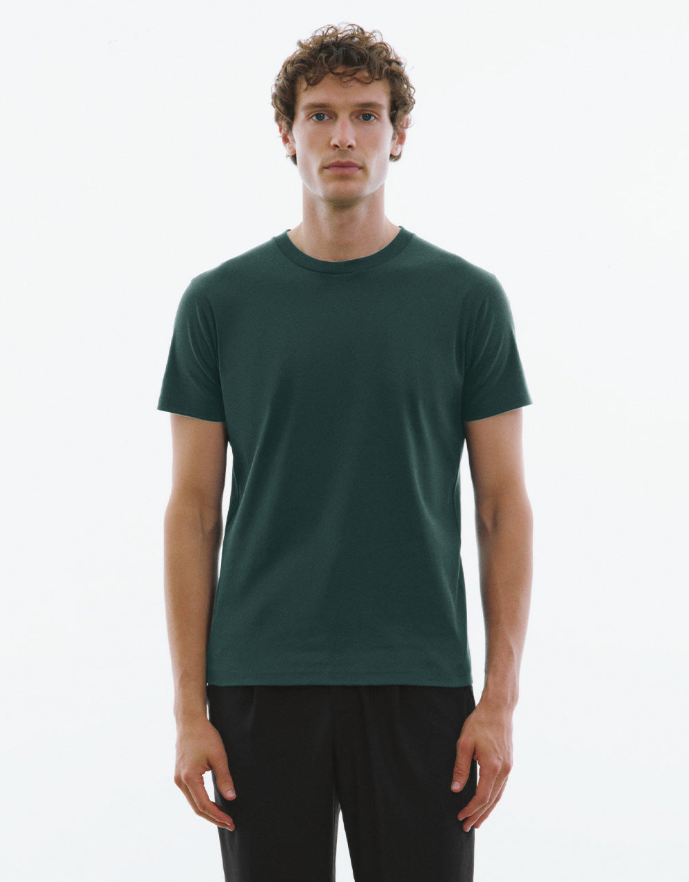 Crew Neck Straight T-Shirt