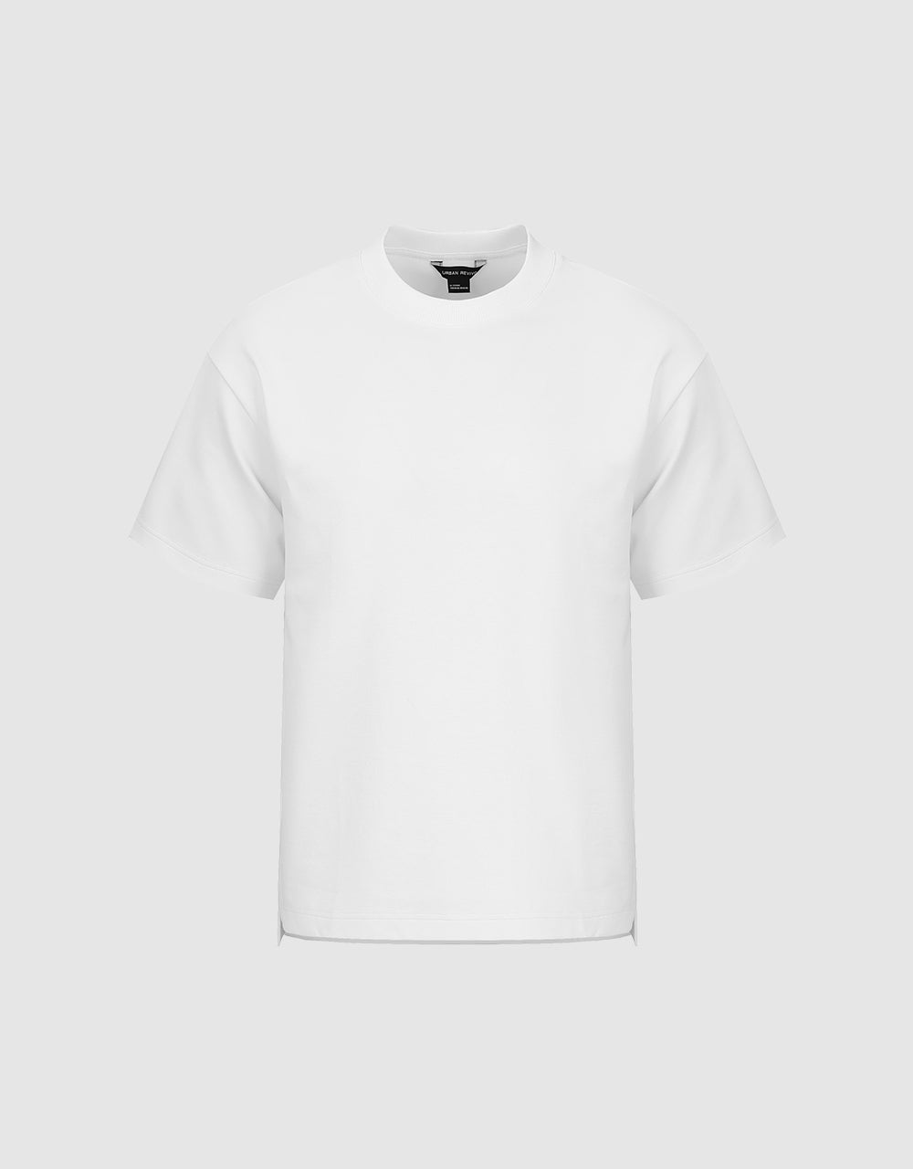 Crew Neck Straight T-Shirt