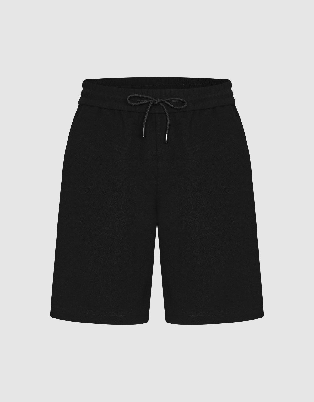 Draw String Waist Knitted Shorts