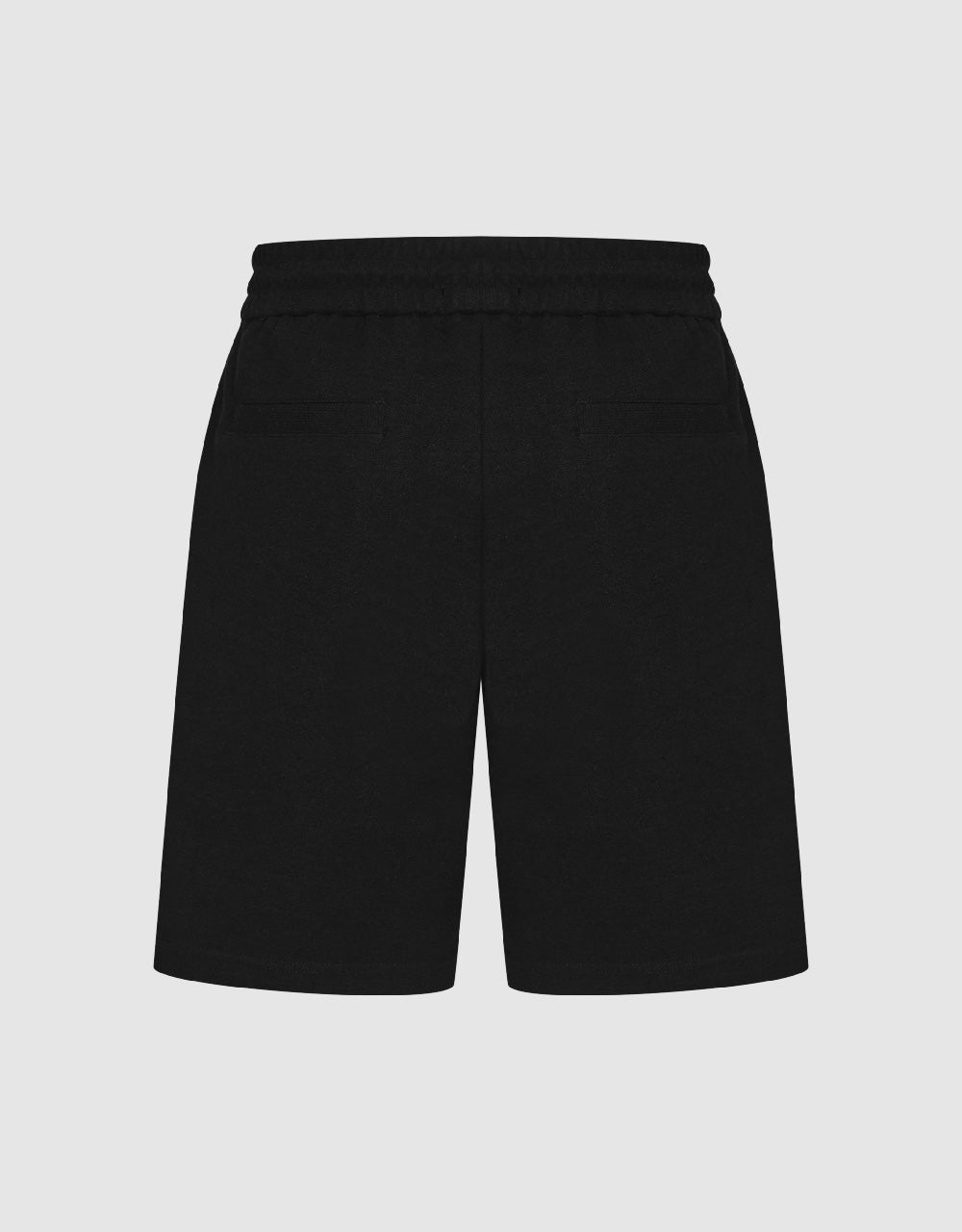 Draw String Waist Knitted Shorts