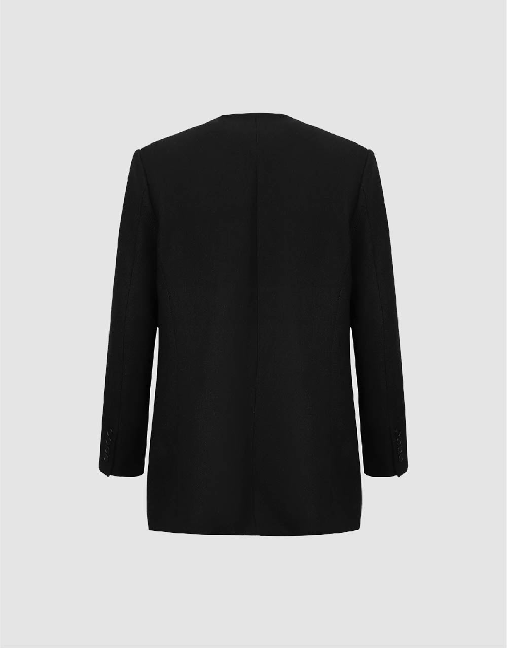 Open Front V-Neck Blazer