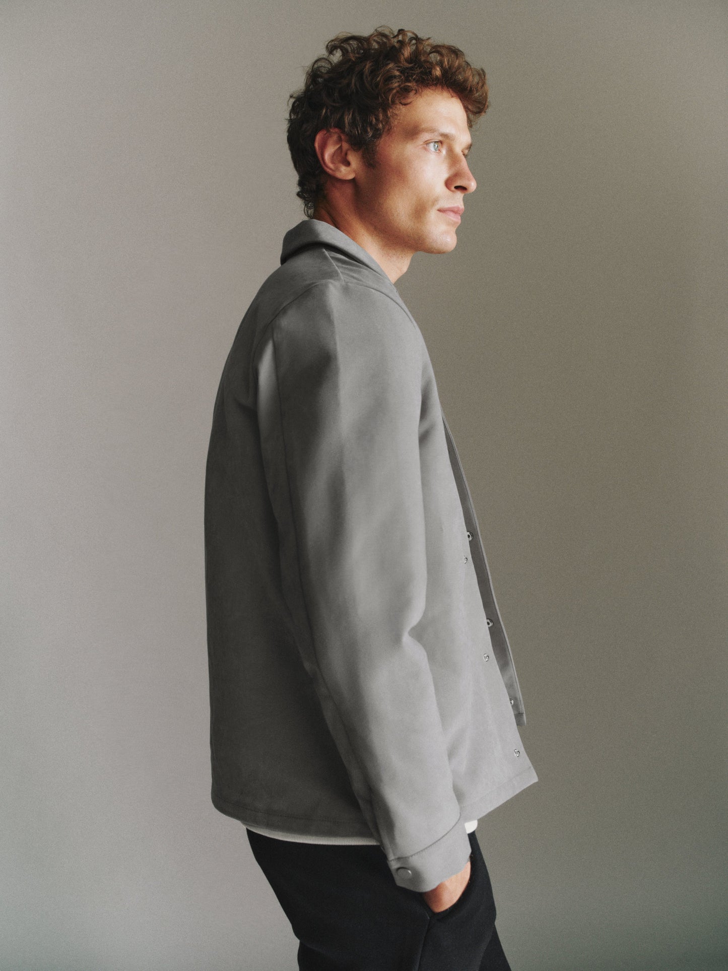 Notch Lapel Straight Jacket